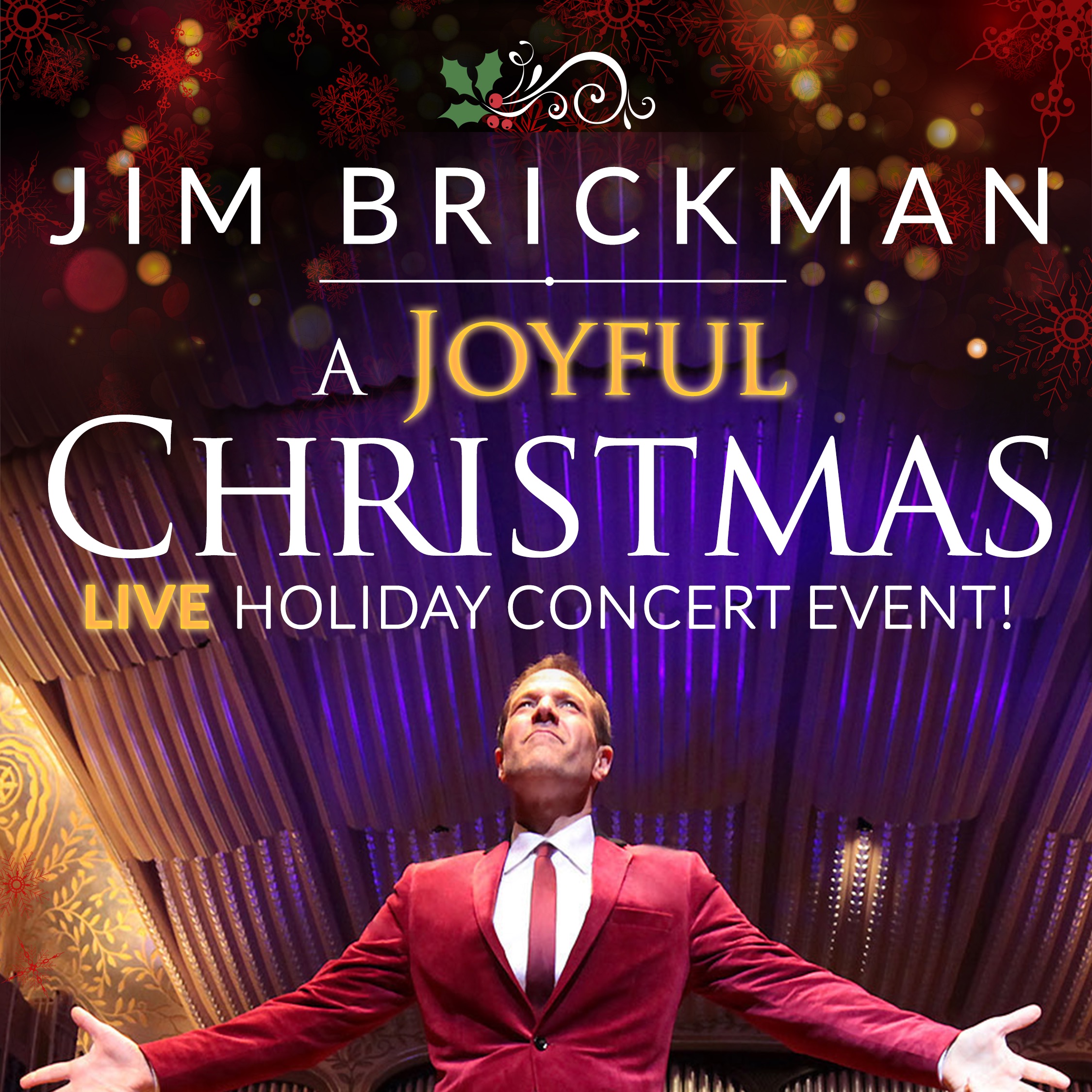 Jim Brickman Tickets - 2018 Tour - A Joyful Christmas